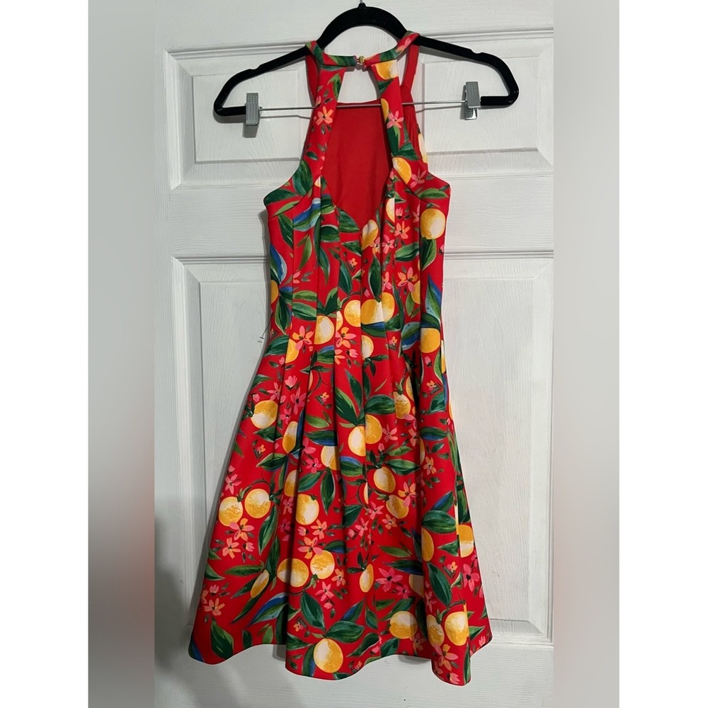 Vince Camuto Bright Red Summer Dress - Picture 4 of 6